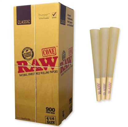 Raw cones 1 1/4