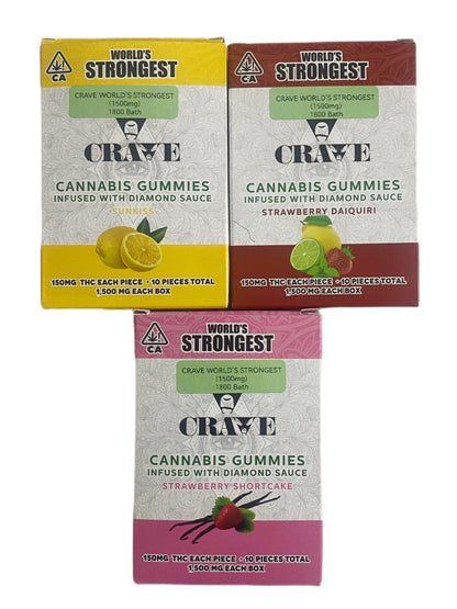 Crave Gummies - World's Strongest 1500mg