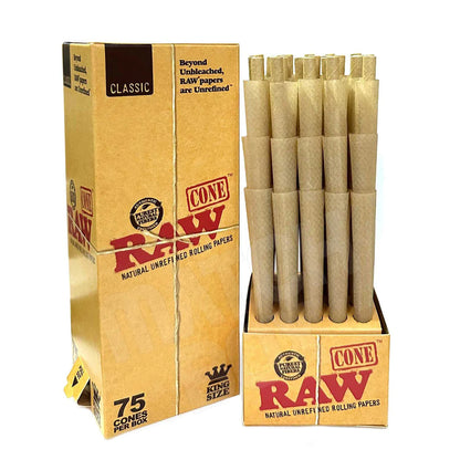 Raw cones king size